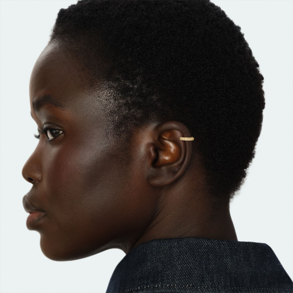 Piercing ear cuff RIVOLI - Cristal / Dor&eacute; - Piercings  | Agatha