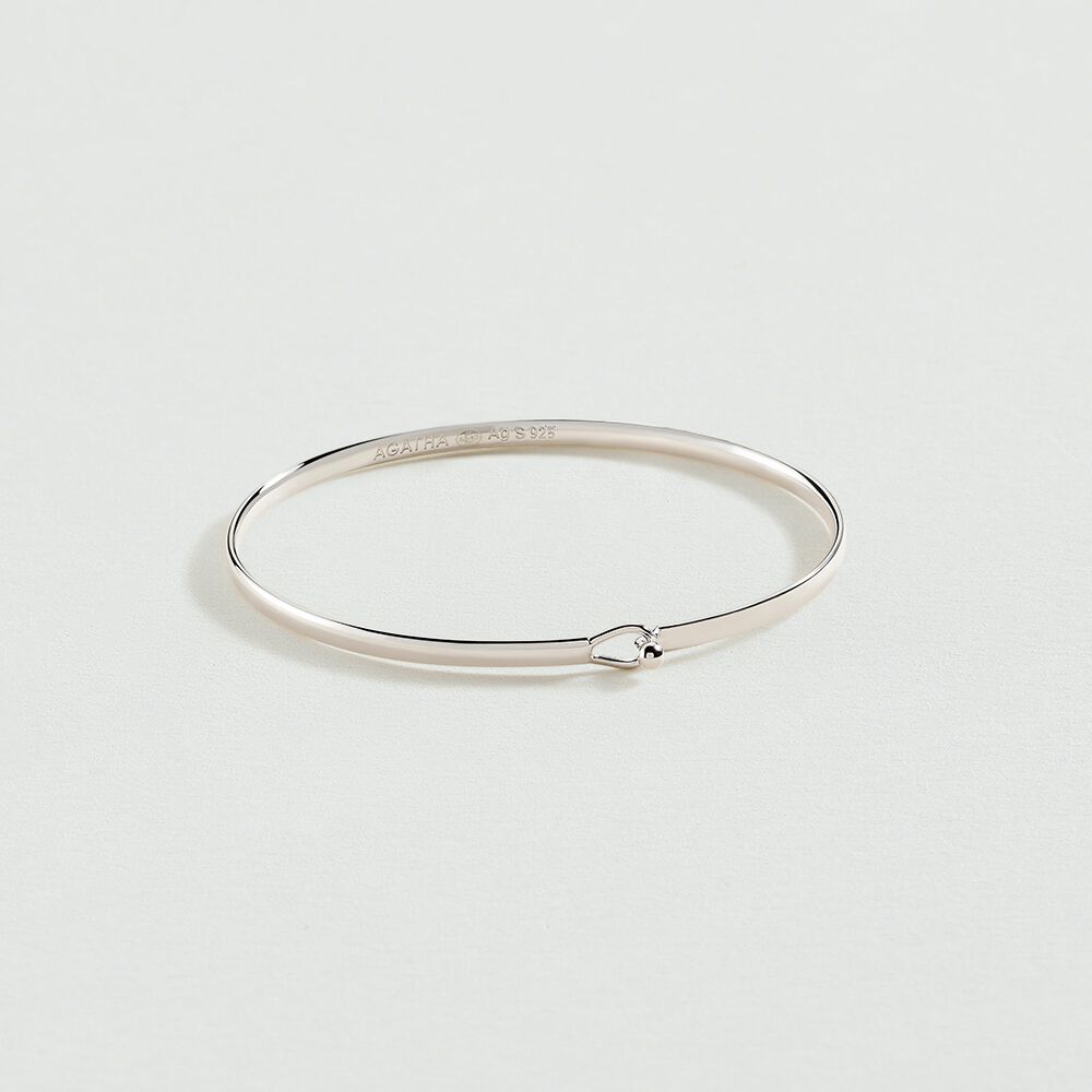 Jonc BANGLE - Argenté - Bracelets fantaisie  | Agatha