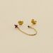 Piercing puce MIX& MATCH - Rose / Doré - Piercings  | Agatha