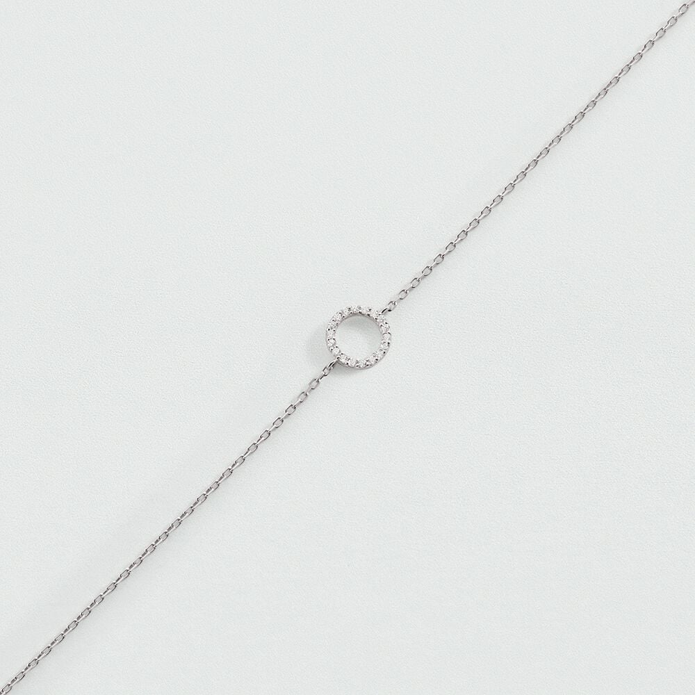Bracelet souple RONDOU - Cristal / Argenté - Bracelets fantaisie  | Agatha