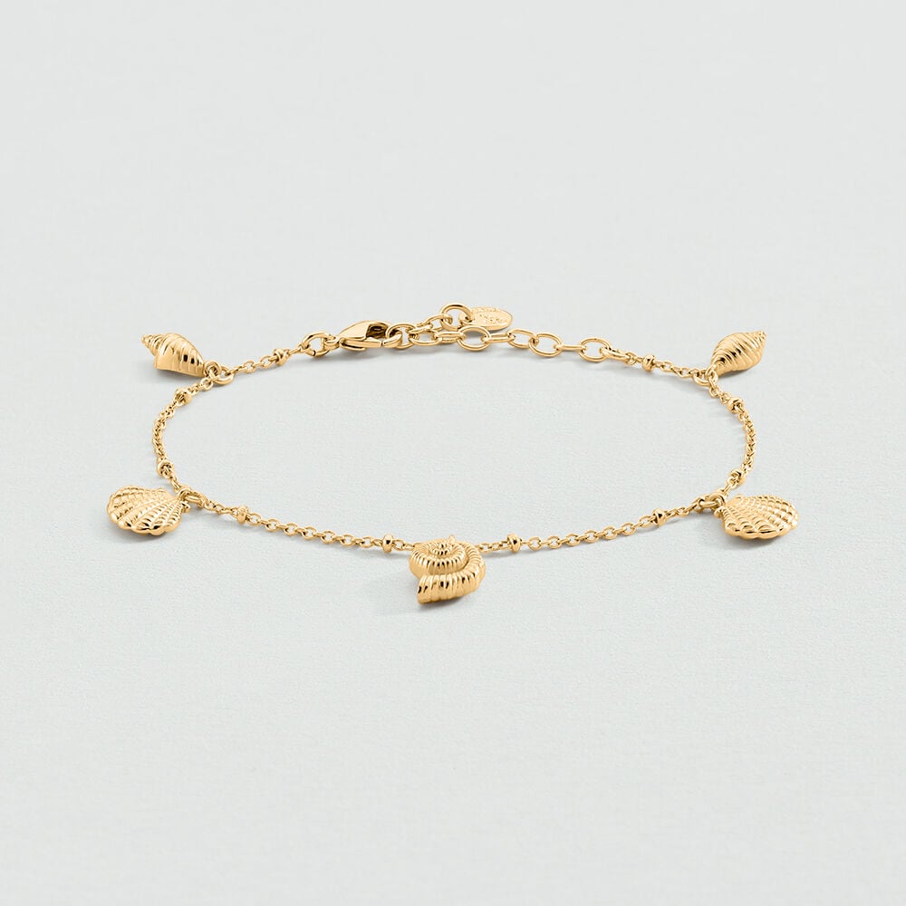 Bracelet souple ILIOS - Doré - Bracelets fantaisie  | Agatha