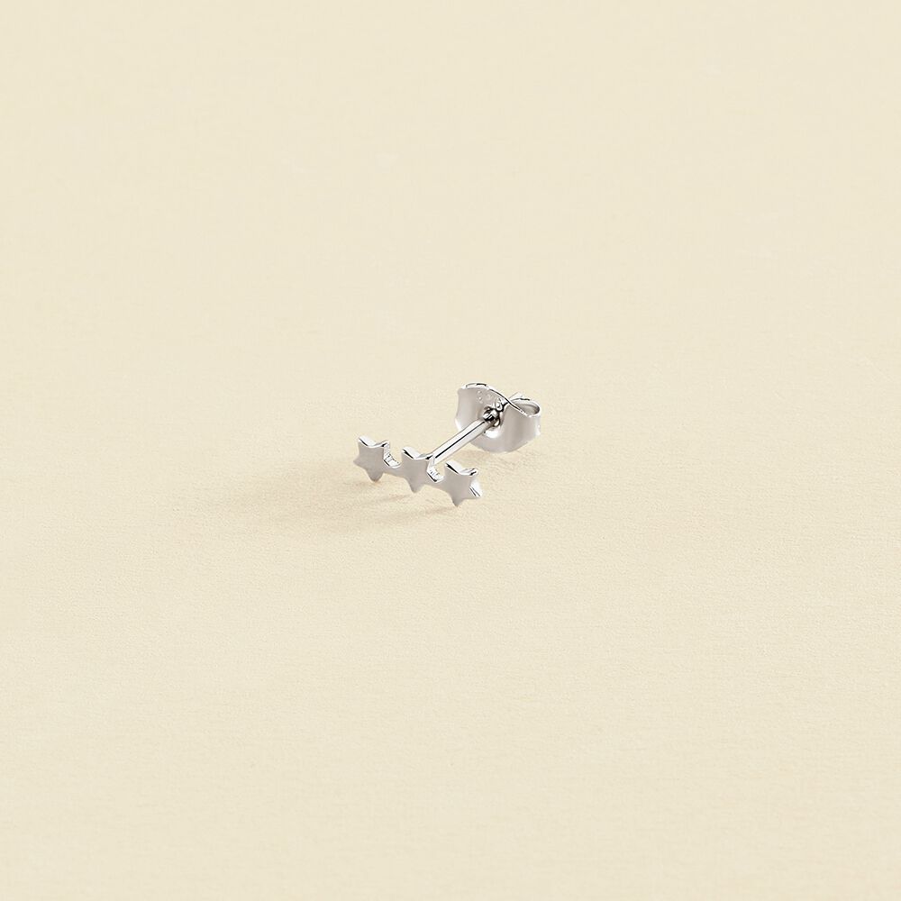 Piercing puce TRIOSTAR - Argenté - Piercings  | Agatha