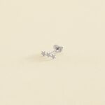 Piercing puce TRIOSTAR - Argenté - Piercings  | Agatha
