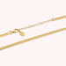 Collier ras du cou EFFLEURE - Doré - Colliers  | Agatha