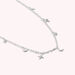 Collier ras du cou GALAXIE - Cristal / Argenté - Colliers  | Agatha