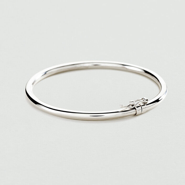Jonc LISA - Argenté - Bracelets  | Agatha