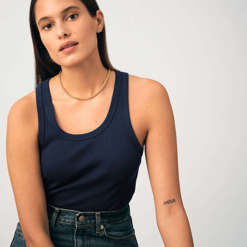 Collier ras du cou MAILLE PALMIER - Dor&eacute; - Colliers fantaisie  | Agatha