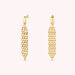 Boucles d'oreilles pendantes MINUIT - Doré - Boucles d'oreilles  | Agatha