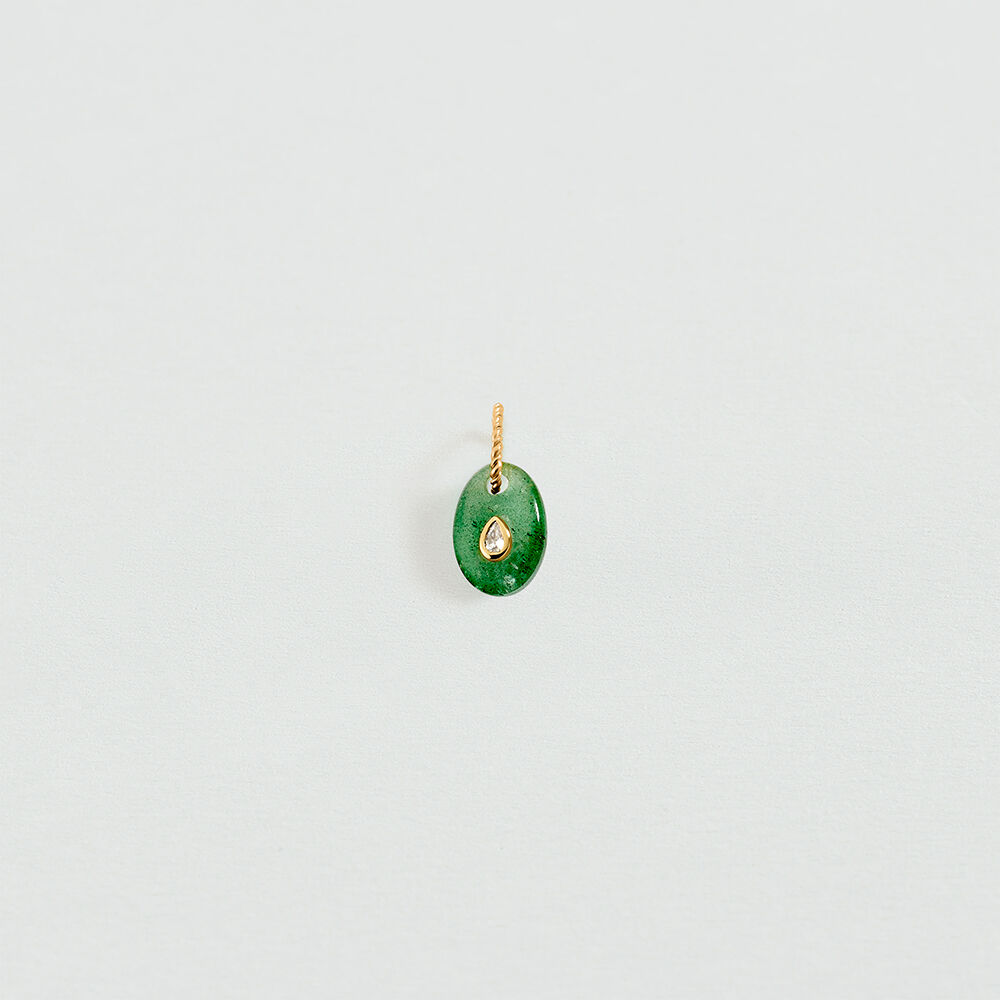 Pendentif PIERRE NATURELLE - Aventurine - Autres pierres  | Agatha