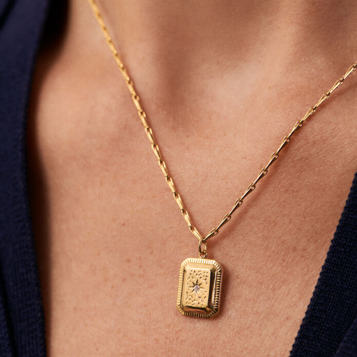 Collier ras du cou GOLDEN - Cristal / Doré - Colliers  | Agatha