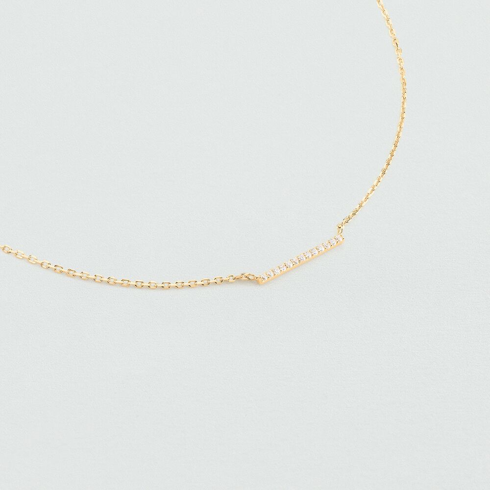 Collier ras du cou BARSHINE - Cristal / Doré - Colliers fantaisie  | Agatha