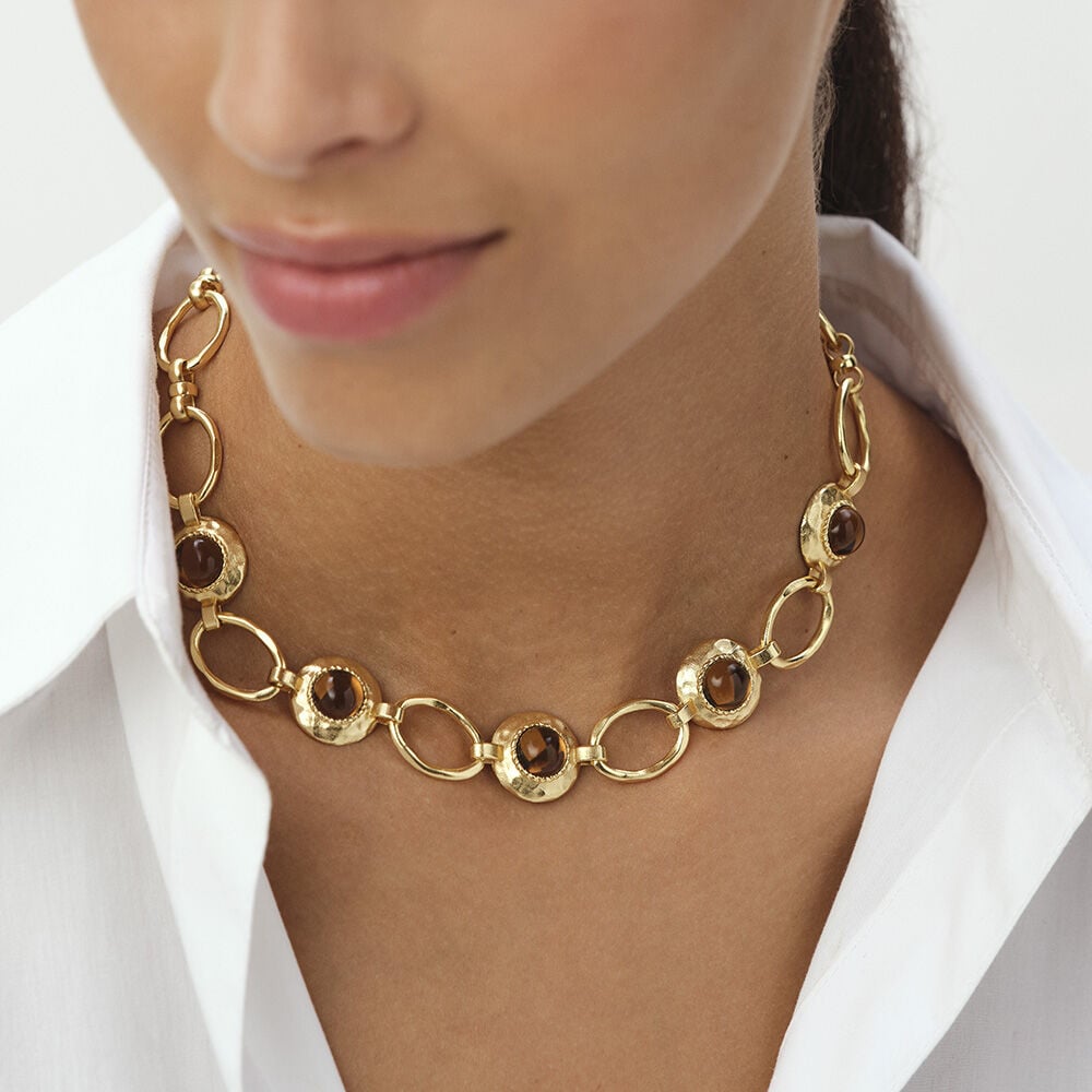 Collier ras du cou PIERRES NATURELLES - Turquoise - Colliers fantaisie  | Agatha