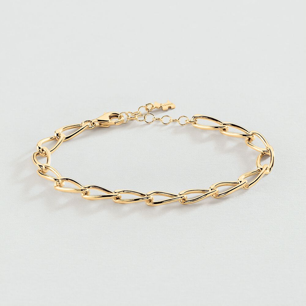 Bracelet souple ARGENT - Doré - Bracelets fantaisie  | Agatha