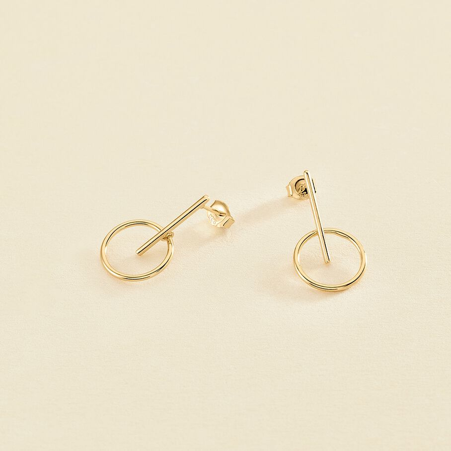 Boucles d'oreilles pendantes PHILRING - Doré - Boucles d'oreilles  | Agatha