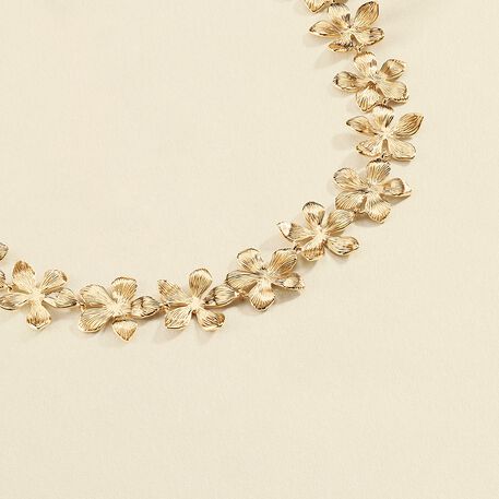 Collier ras du cou GOLDEN - Doré - Colliers  | Agatha