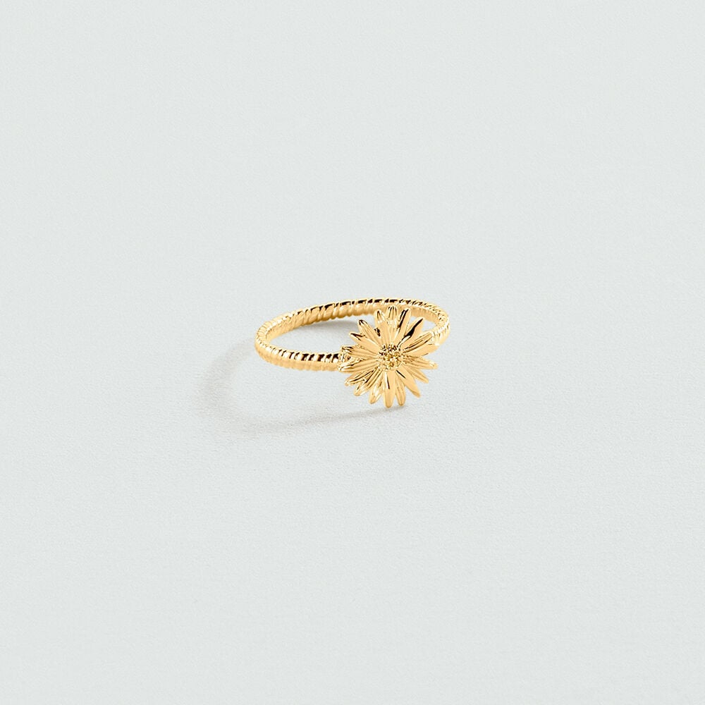 Bague fine BLOSSOM - Doré - Bagues fantaisie  | Agatha