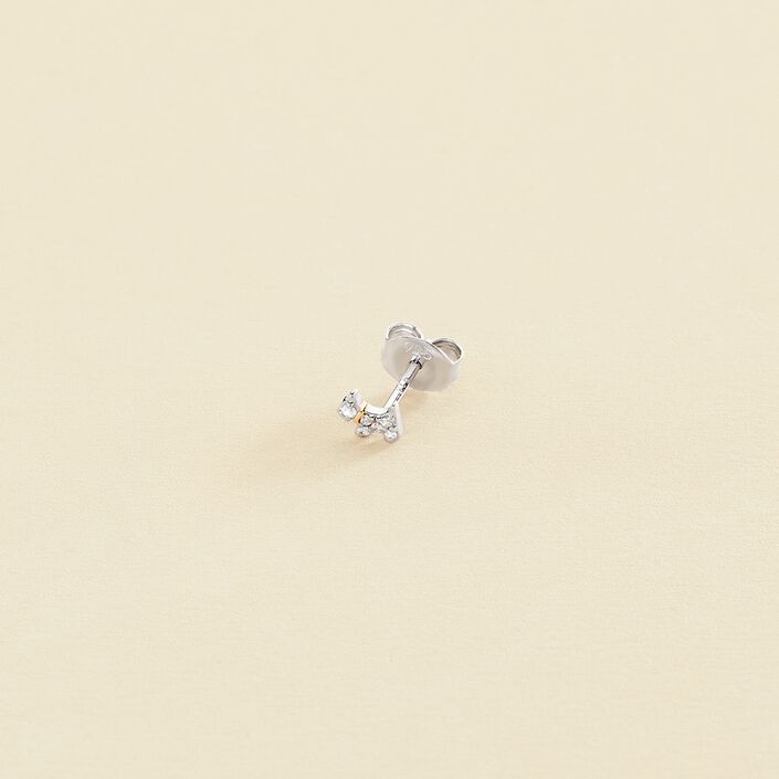 Piercing puce MASCOTTE - Argenté / Doré - Piercings  | Agatha