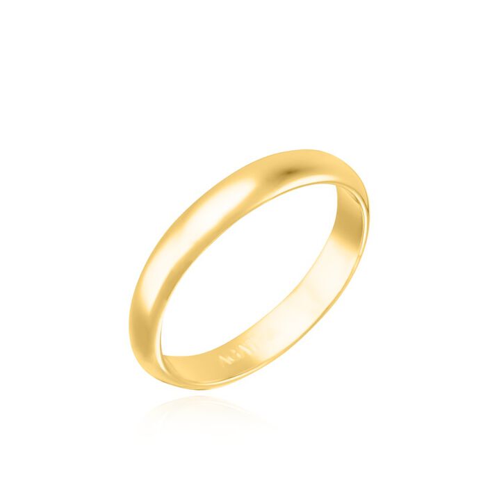 Bague fine GROOM - Doré - Bagues  | Agatha