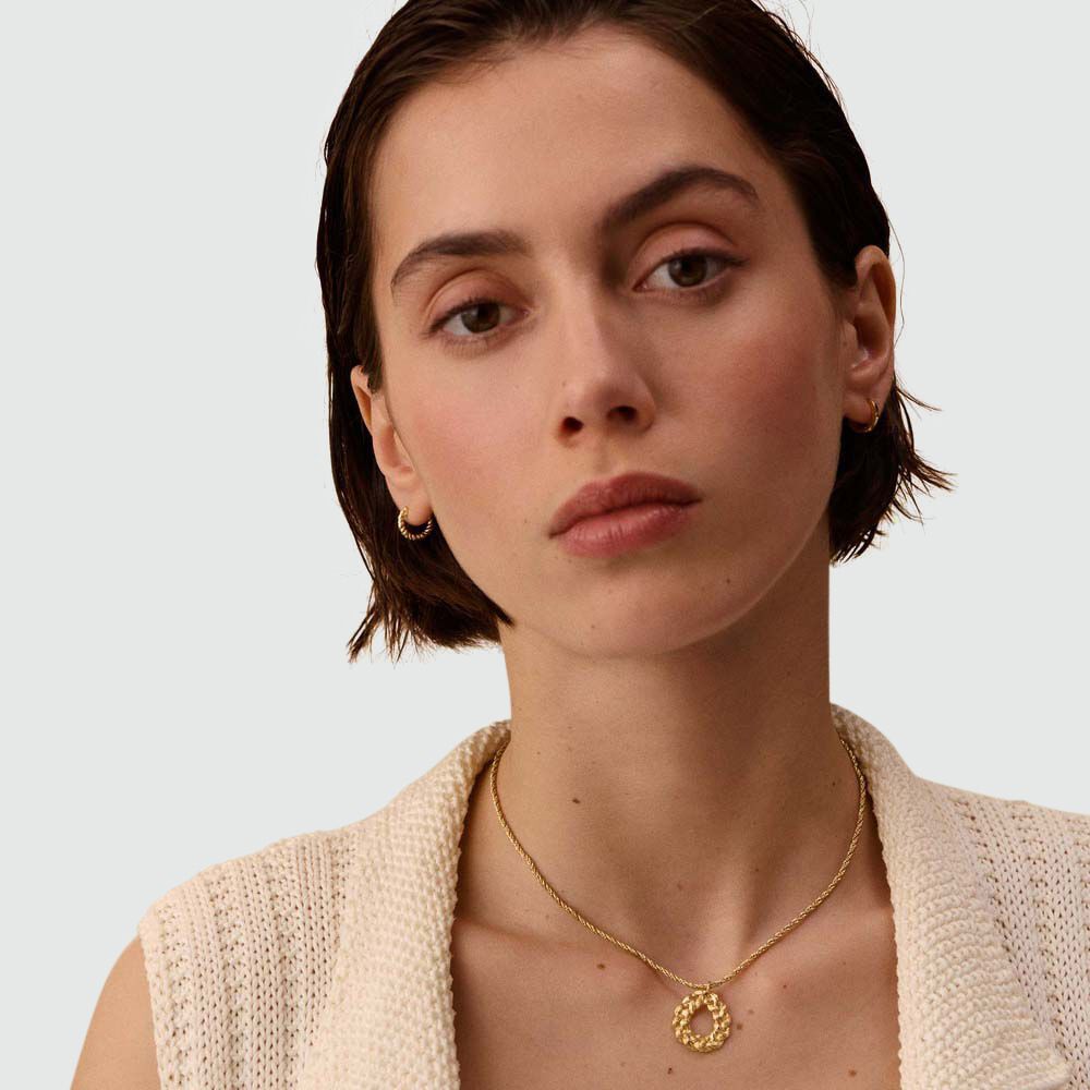 Collier ras du cou TRESSE - Doré - Colliers fantaisie  | Agatha