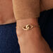 Bracelet souple GEMINI - Cristal / Doré - Bracelets  | Agatha