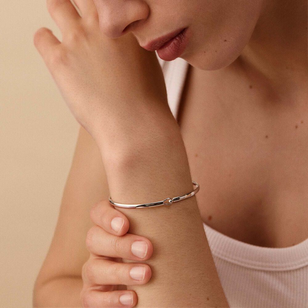 Jonc BANGLE - Argenté - Bracelets  | Agatha