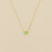 Collier ras du cou ATMA - Onyx/ vert - Colliers  | Agatha