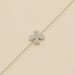 Bracelet souple TREFLE - Cristal / Argenté - Bracelets  | Agatha