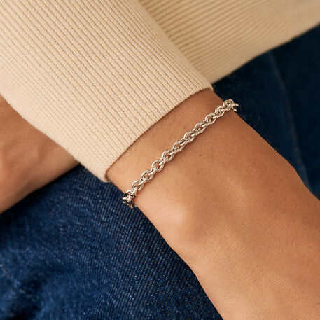 Bracelet souple ARGENT - Argenté - Bracelets  | Agatha