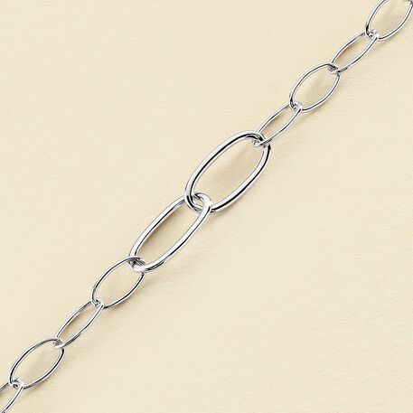Bracelet souple CHAIN - Argenté - Bracelets  | Agatha