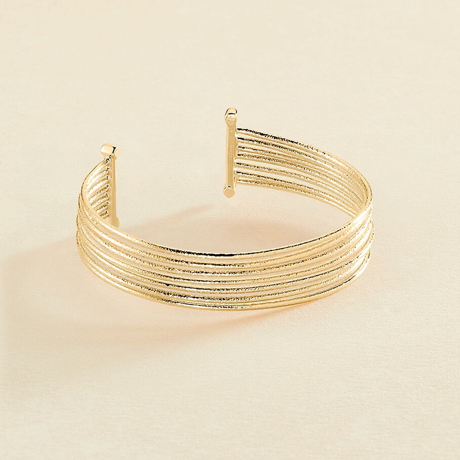 Manchette MAAT - Doré - Bracelets  | Agatha