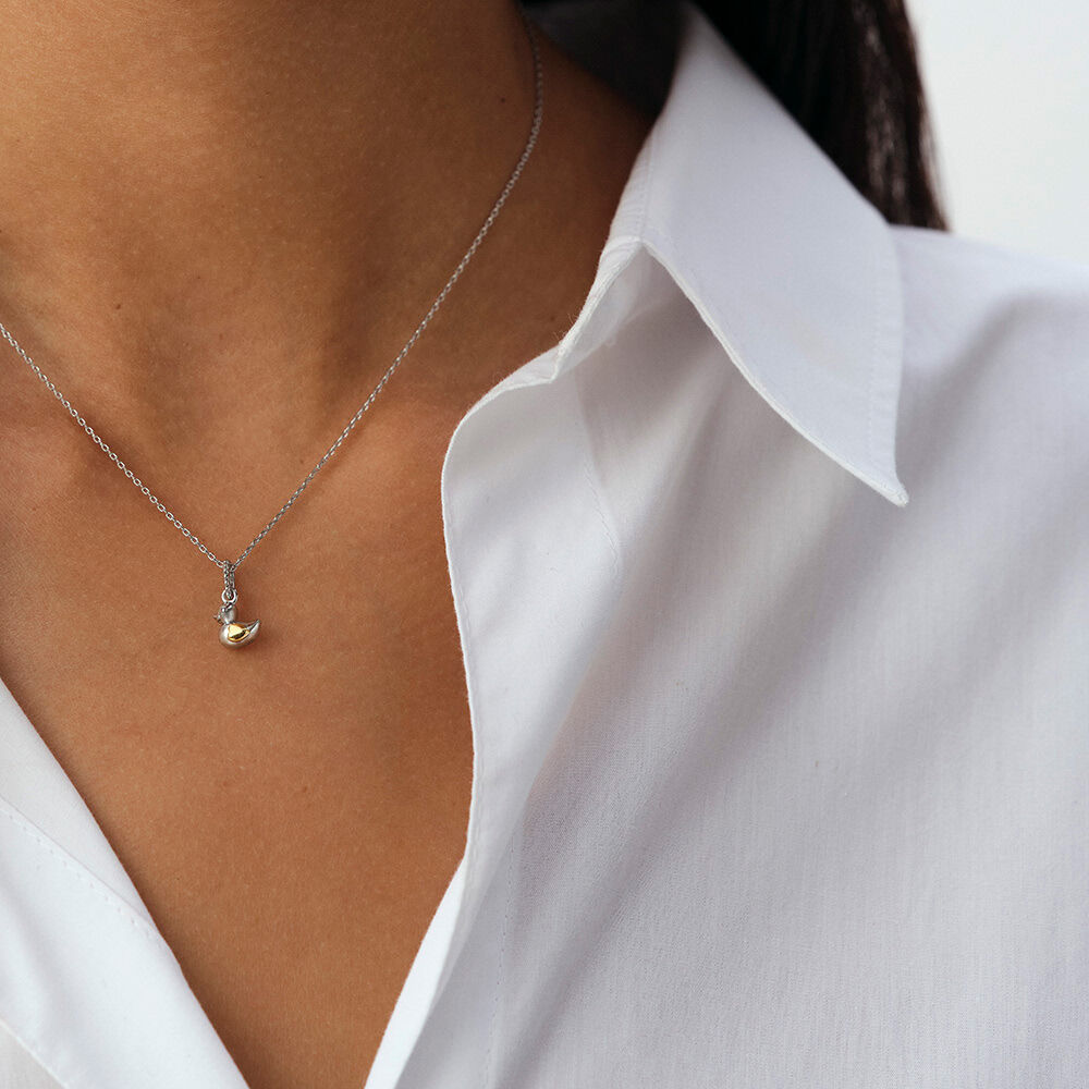 Pendentif TALISMANS - Argent&eacute; / Dor&eacute; - Bijoux sans pierre  | Agatha