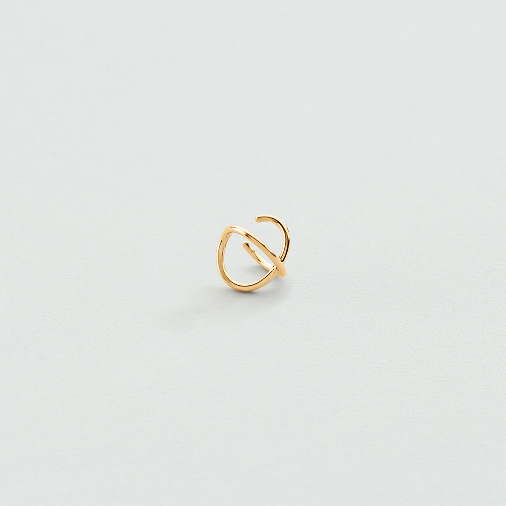 Earcuff MIX & MATCH - Dor&eacute; - Argent v&eacute;ritable  | Agatha