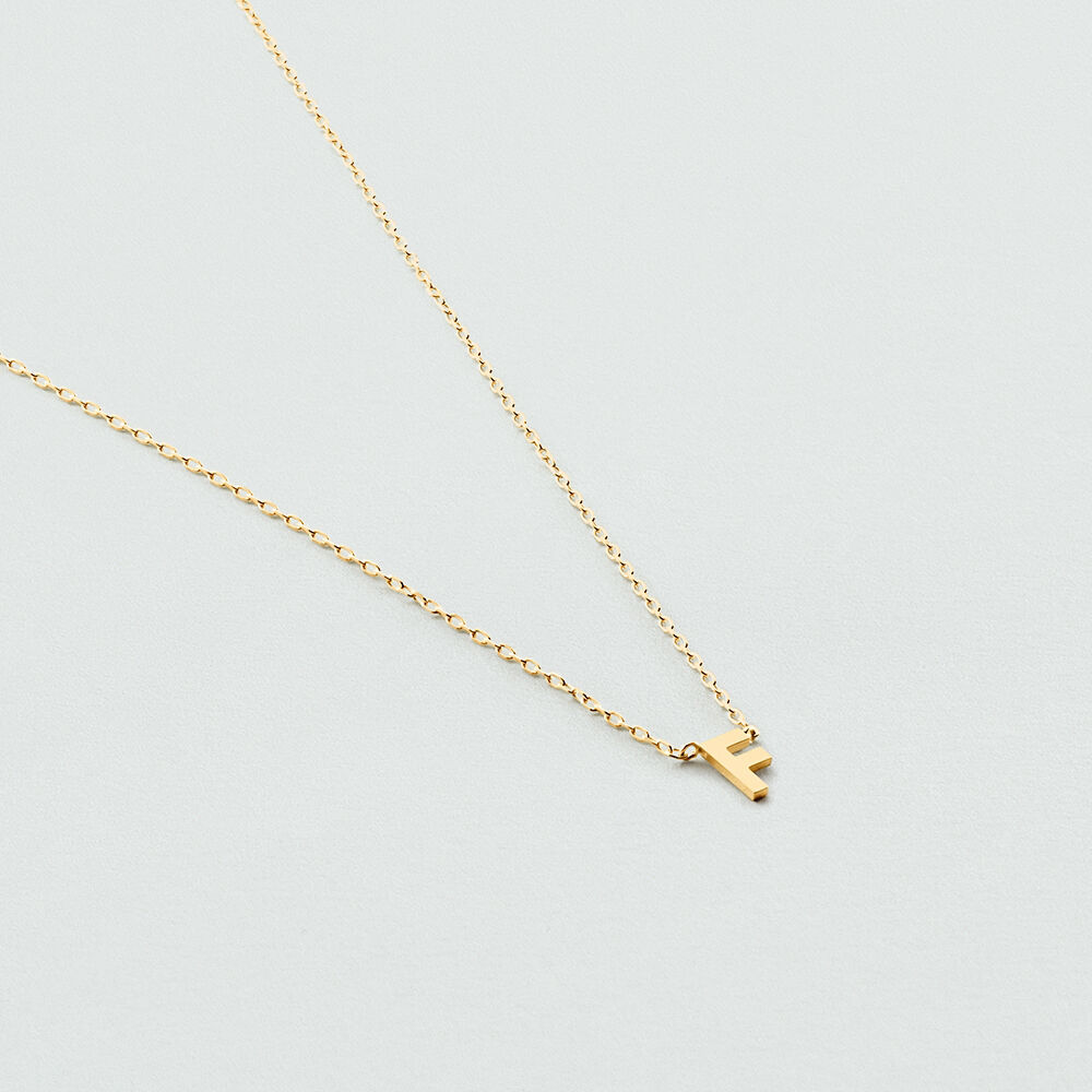 Collier ras du cou ABC - Doré - Colliers fantaisie  | Agatha