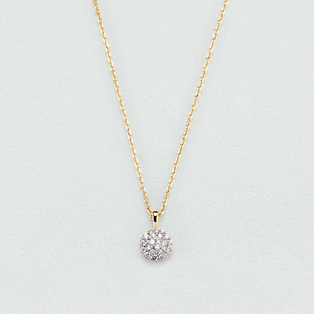 Collier ras du cou CRYSTAL - Cristal / Doré - Colliers fantaisie  | Agatha