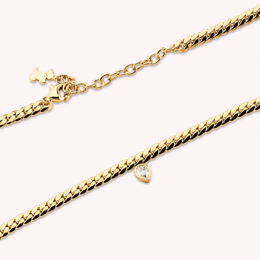 Collier ras du cou NEITH - Cristal / Doré - Colliers  | Agatha