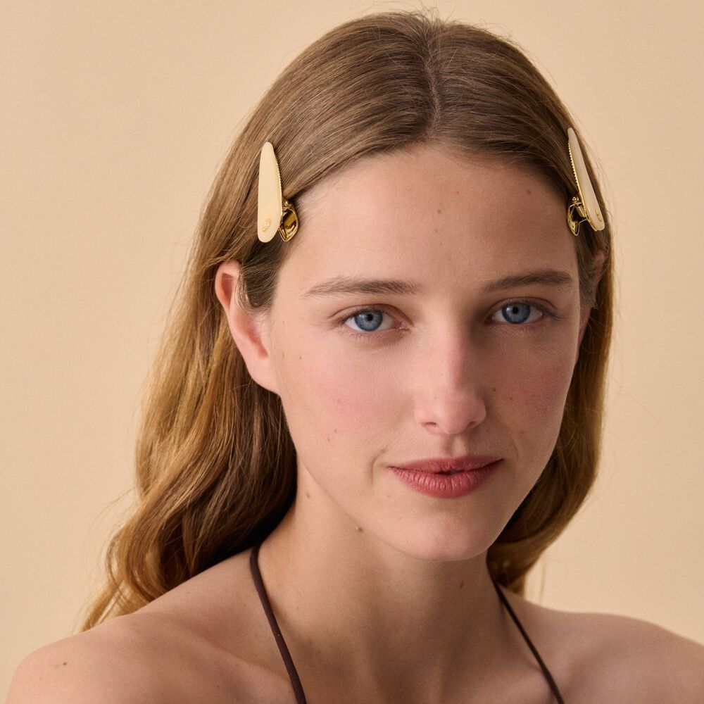 Accessoire cheveux BELLA - Ivoire / Doré - Accessoires bijoux  | Agatha