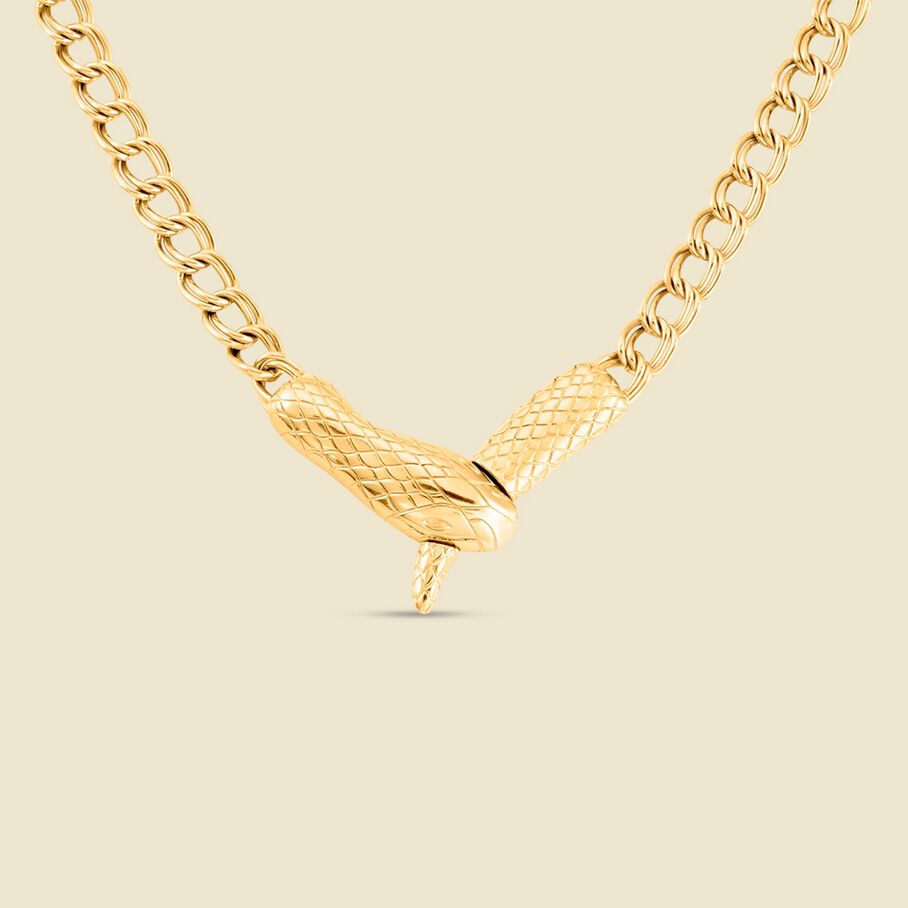 Collier ras du cou MELUSINE - Doré