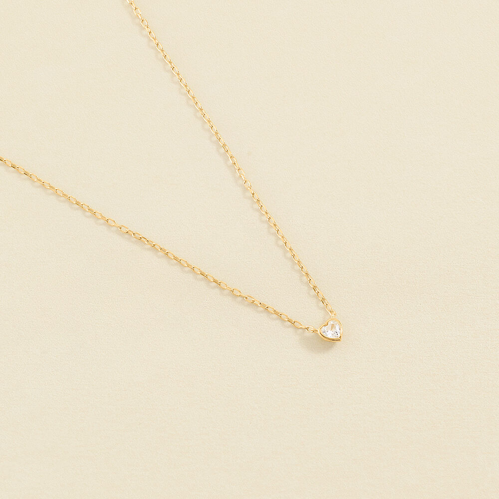 Collier ras du cou ADOREE - Cristal / Doré - Colliers ras du cou  | Agatha