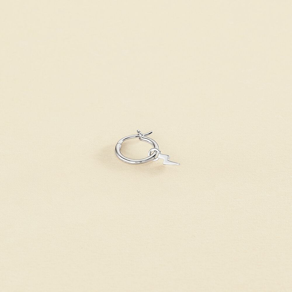 Piercing créole TONNERRE - Argenté - Piercings  | Agatha