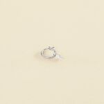 Piercing créole TONNERRE - Argenté - Piercings  | Agatha