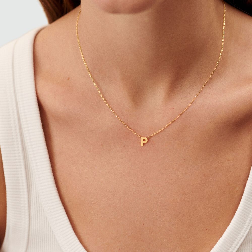 Collier ras du cou ABC - Doré - Colliers fantaisie  | Agatha