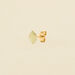 Piercing puce MIX & MATCH - Jaune / Doré - Piercings  | Agatha