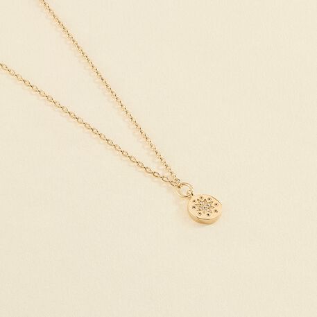 Collier ras du cou GOLDEN - Cristal / Doré - Colliers  | Agatha