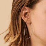 Créoles CREOLA - Argenté - Boucles d'oreilles  | Agatha
