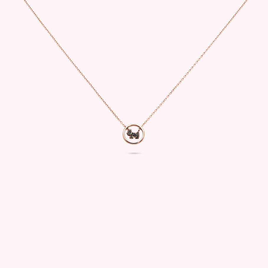 Collier ras du cou PIBLACK - Noir / Rose - Colliers  | Agatha