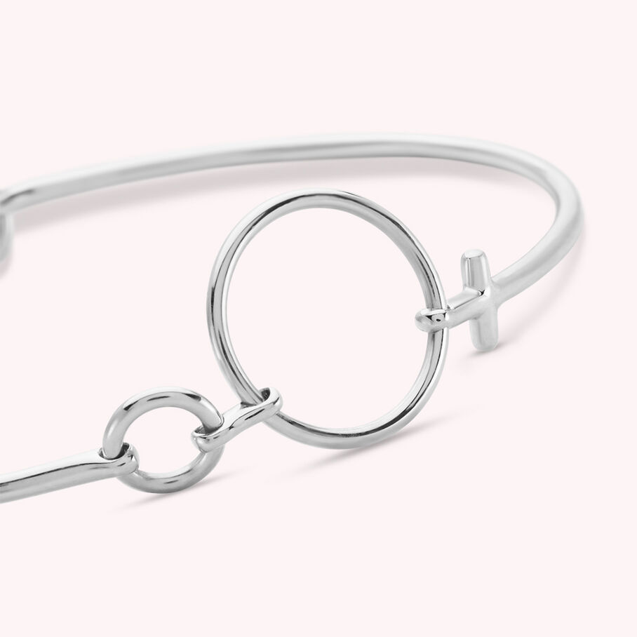 Jonc PHILRING - Argenté - Bracelets  | Agatha