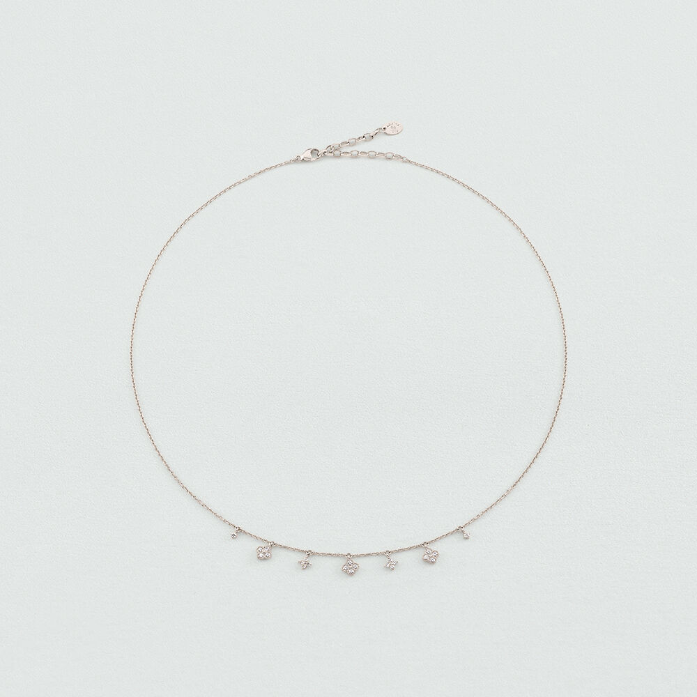 Collier ras du cou BELOVED - Cristal / Argenté - Colliers fantaisie  | Agatha