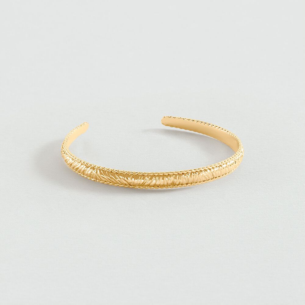 Jonc TRESSE - Doré - Bracelets fantaisie  | Agatha