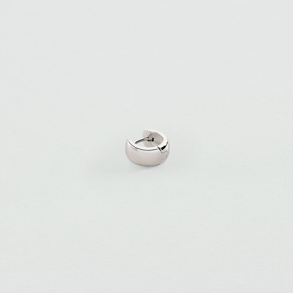 Piercing créole MIX& MATCH - Argenté - Bijoux sans pierre  | Agatha
