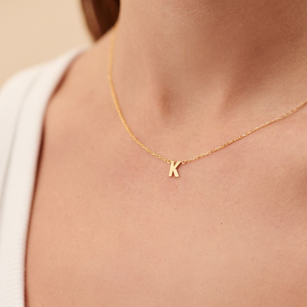 Collier ras du cou ABC - Doré - Colliers fantaisie  | Agatha